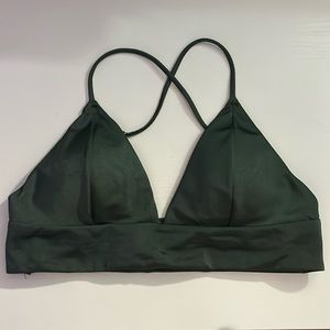 H&M, worn one time, looks brand knew, dark green, size medium(6)